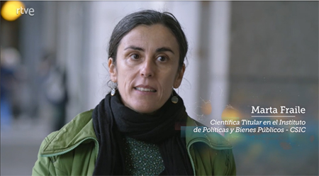 Marta Fraile (IPP) interviene en el programa "El Cazador de Cerebros” de RTVE