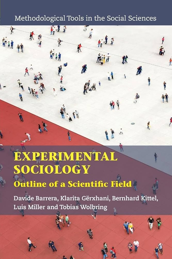 Luis Miller (IPP) participa junto a otros autores en el libro "Experimental Sociology Outline of a Scientific Field"