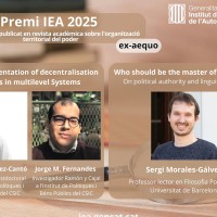 Javier Martínez-Cantó y Jorge Fernandes reciben el Premio IEA 2025 al mejor artículo académico