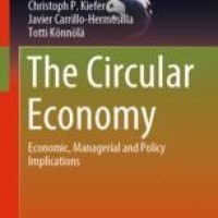 Se publica el libro:  "The Circular Economy: Economic, Managerial and Policy Implications"