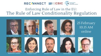 Workshop: "Enforcing the Rule of Law – The Rule of Law Conditionality Regulation”