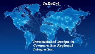 Institutional design in comparative regional organization (InDeCRI)