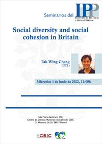Seminarios del IPP: "Social Diversity and Social Cohesion in Britain"