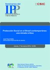 Seminarios del IPP: "Protección Social en el Brasil contemporáneo: una mirada crítica"