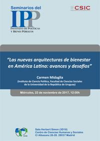 Seminario IPP: "Las nuevas arquitecturas de bienestar en América Latina: avances y desafíos"