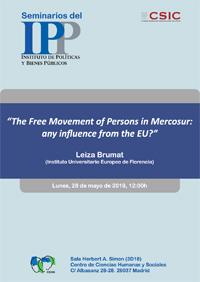 Seminario IPP: "The Free Movement of Persons in Mercosur: any influence from the EU?"