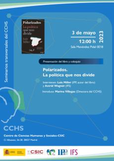 Presentación del libro "Polarizados, la política que nos divide", de Luis Miller (IPP)