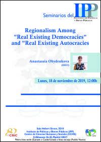 Seminario IPP: "Real Existing Democracies" and "Real Existing Autocracies"