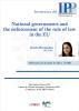 Seminarios del IPP: "National governments and the enforcement of the rule of law in the EU"